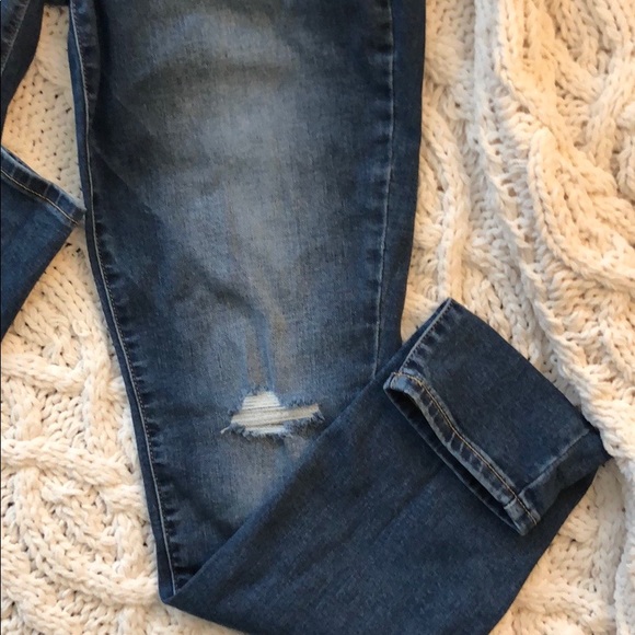 Old Navy Rockstar blue jeans Sz 4reg - Picture 4 of 6